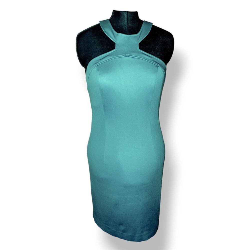 Trina Turk Teal Mini Dress